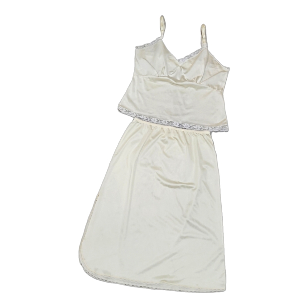 Vintage SLIPERFECTION Army Issue Camisole & Half Slip